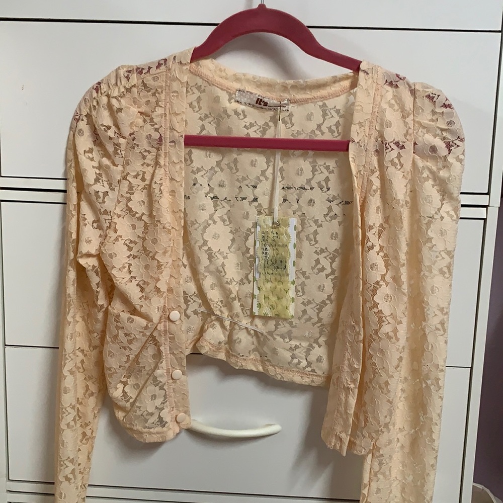 NWT floral cardigan